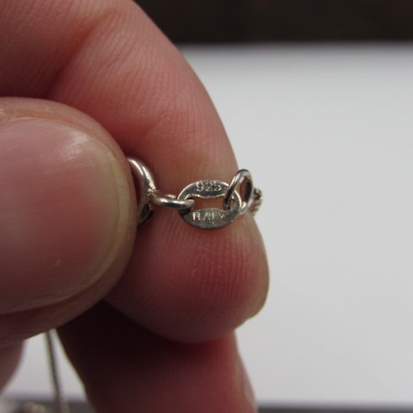 Vintage 18" Sterling Silver Tree Of Life Necklace - Picture 3 of 4